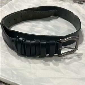 Joes Jeans women’s vintage Black Leather Belt